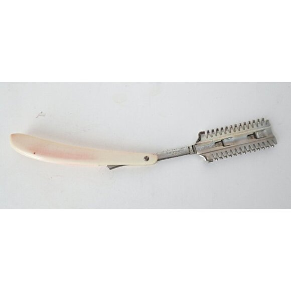 Vintage Turham Tuplex Razor NOS Original Box Complete Unused - Picture 3 of 6